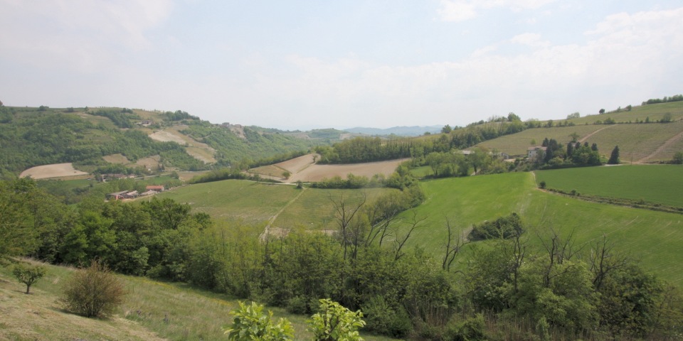 
			Der wunderschöne Blick von dem Besitz in Richtung Süden
			